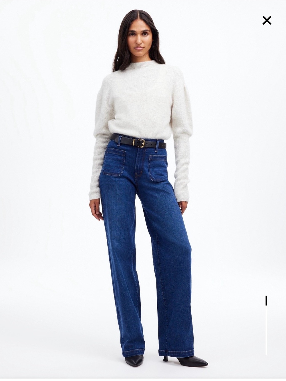 Madewell Wide Leg Jeans - Picture 2 of 11